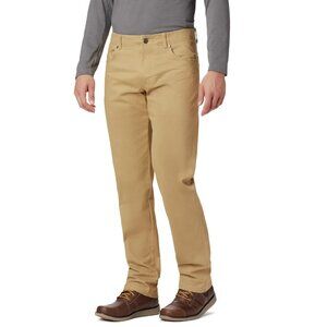 Columbia Men's Tan Pilot Peak Five-Pocket Casual Straight Pant Size 32X30